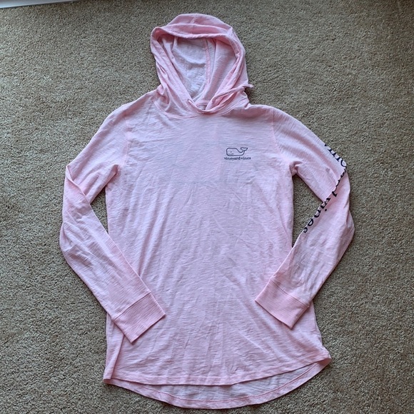 Vineyard vines hooded long sleeve shirt - Picture 1 of 5